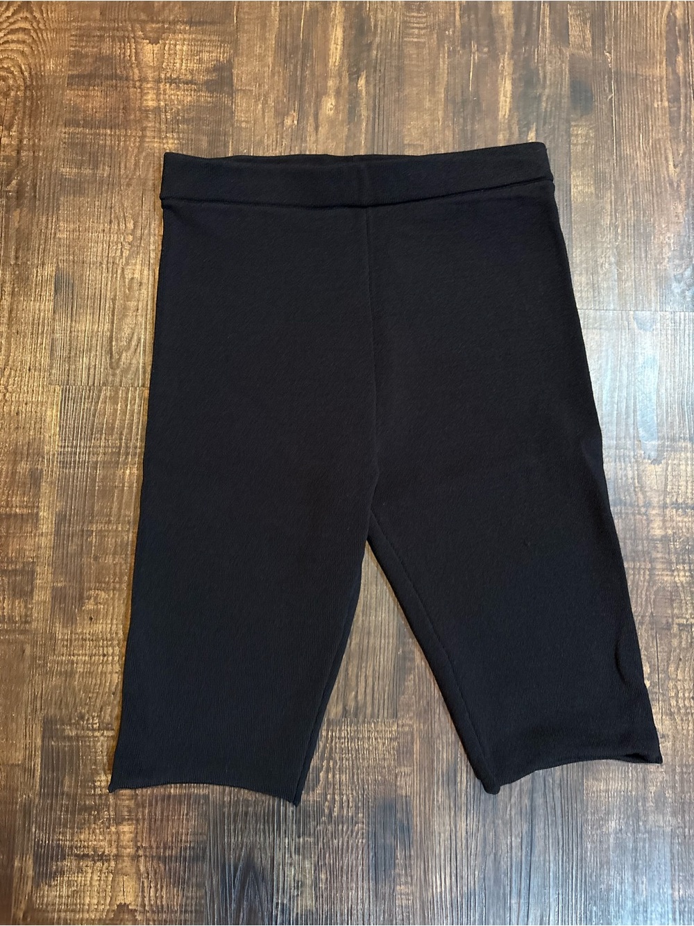 Zara Black Knit Shorts